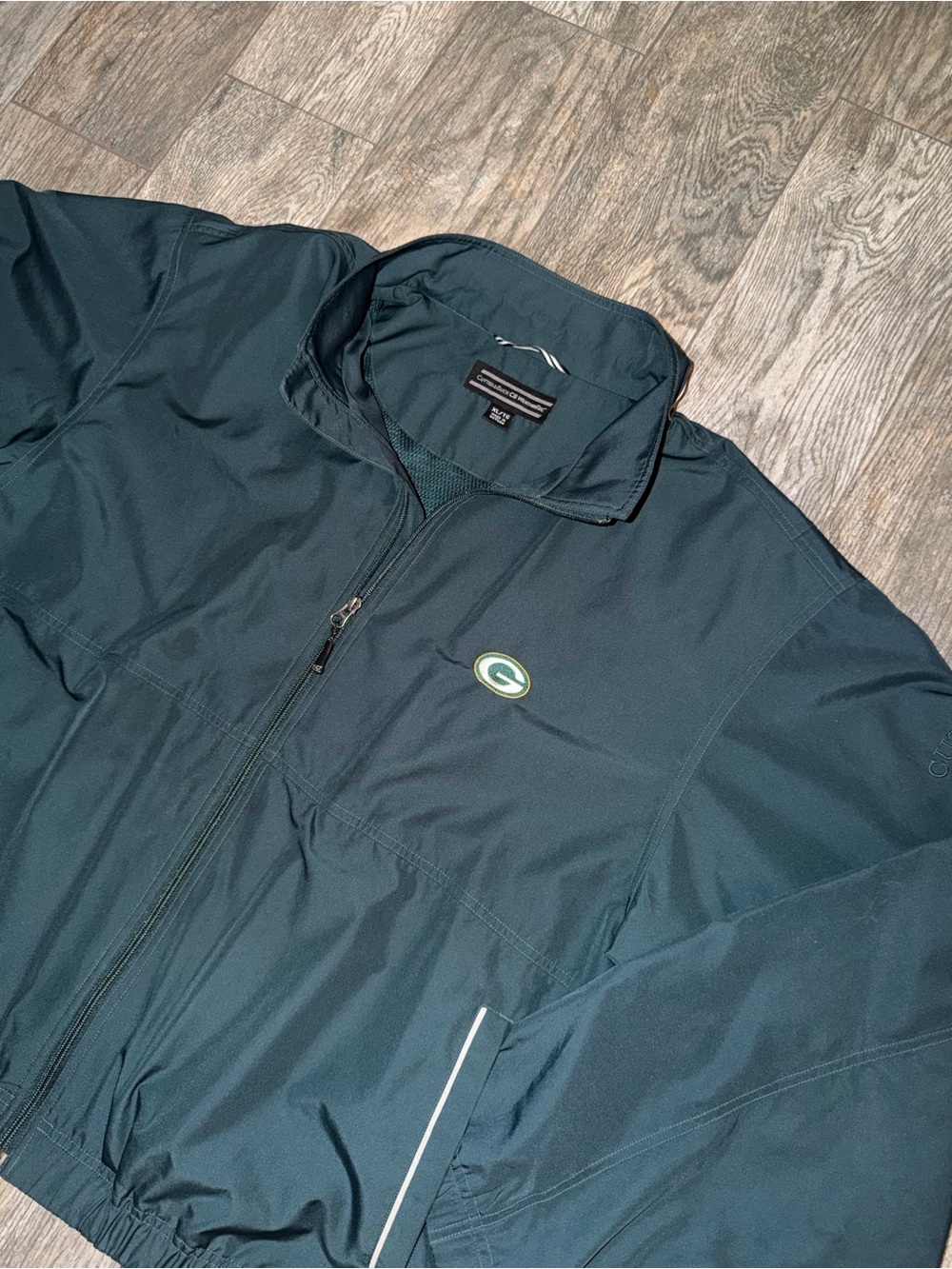 Green Bay Packers Cutter & Buck WeatherTec Men’s XL Jacket